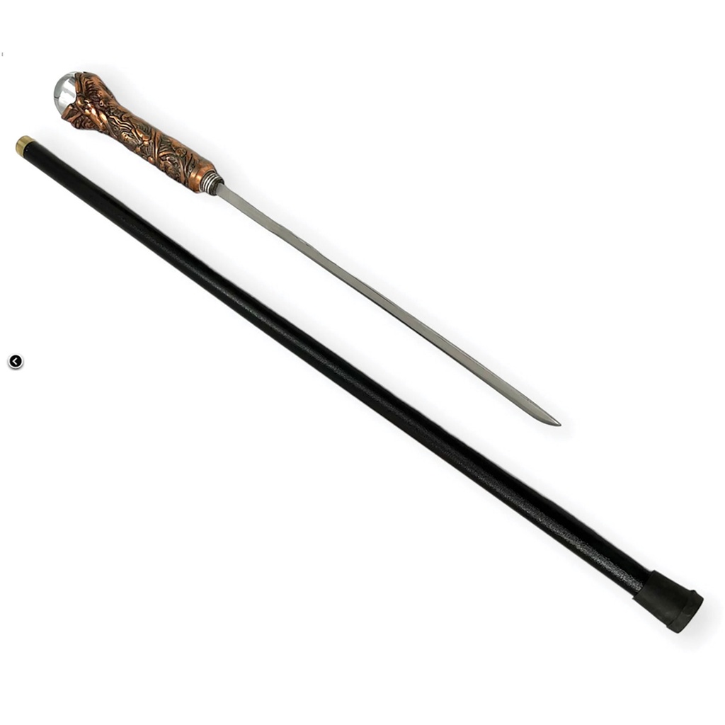 Lightbearer Orb Relief Concealment Sword Cane - Copper