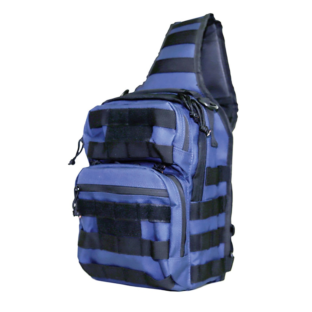 Switchback Quick-Access Tactical Sling Bag - Blue with Black Trim