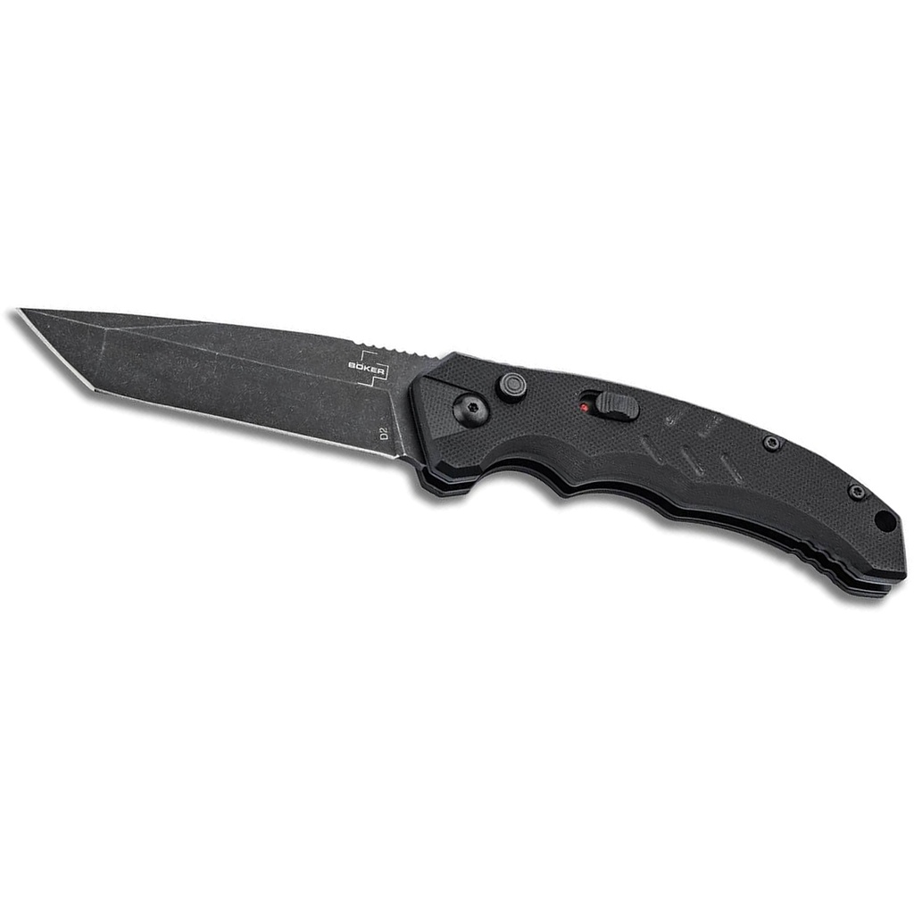 Stealth Intention Tanto Automatic Knife - G10 Black