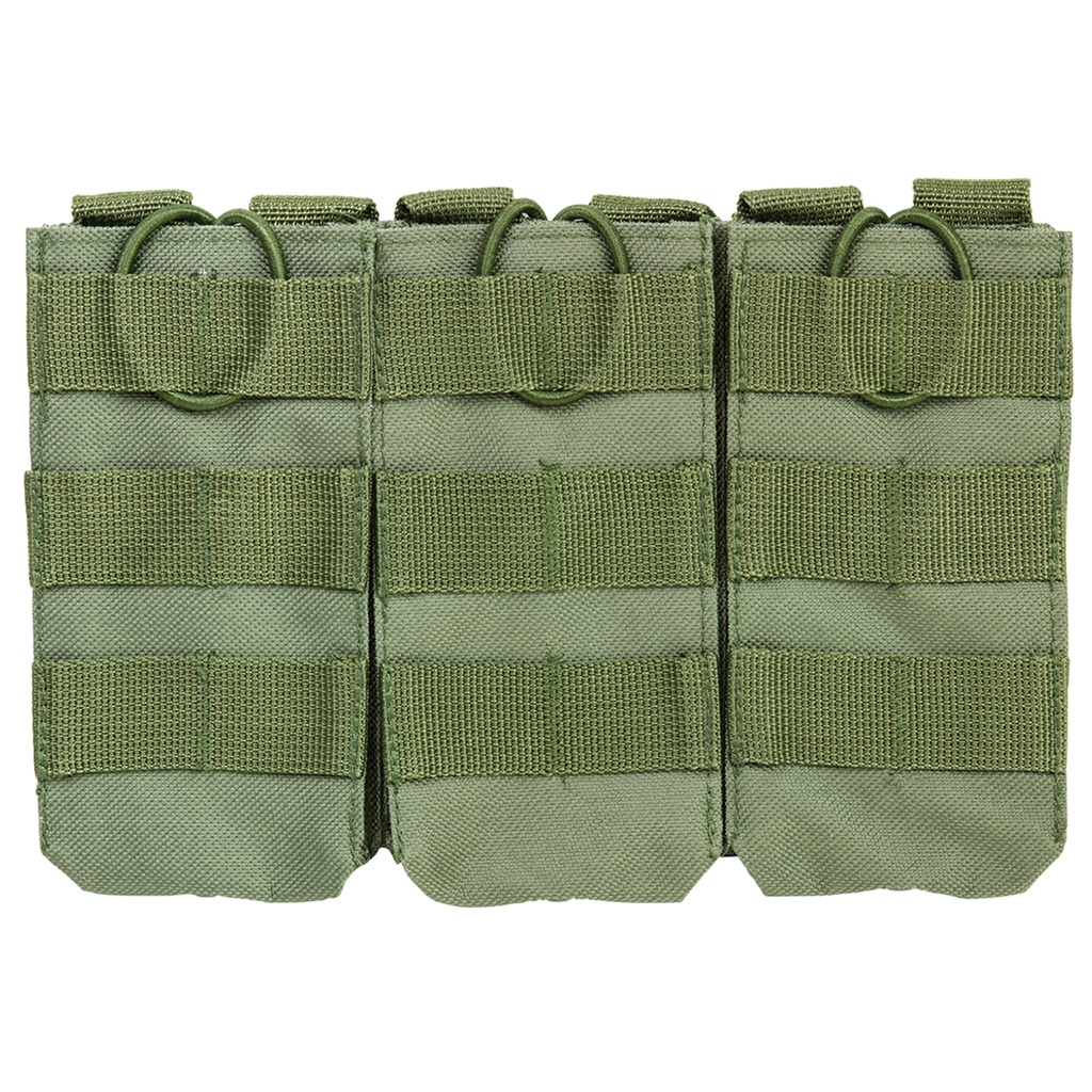 Battle Grid Triple AR Mag Pouch - Green