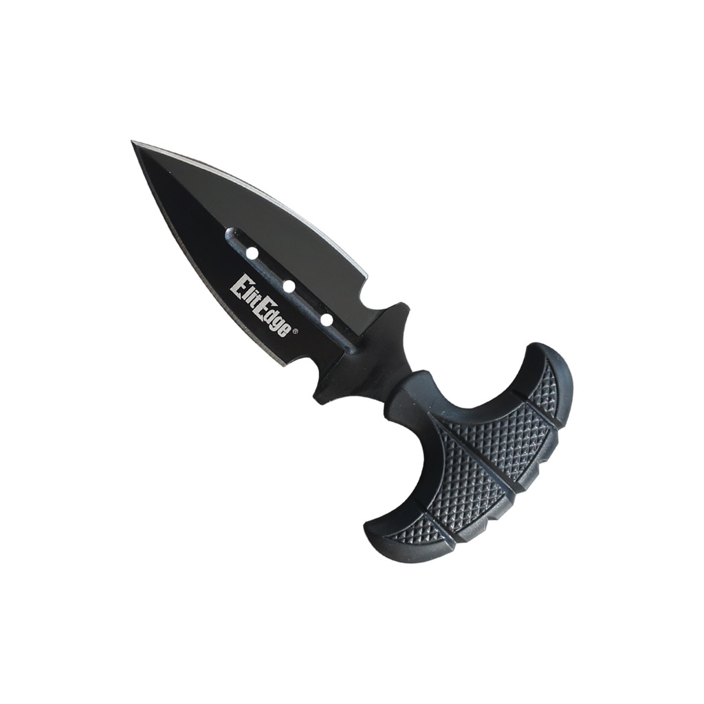Shadow-Guard Close-Quarters Push Dagger - Midnight Black