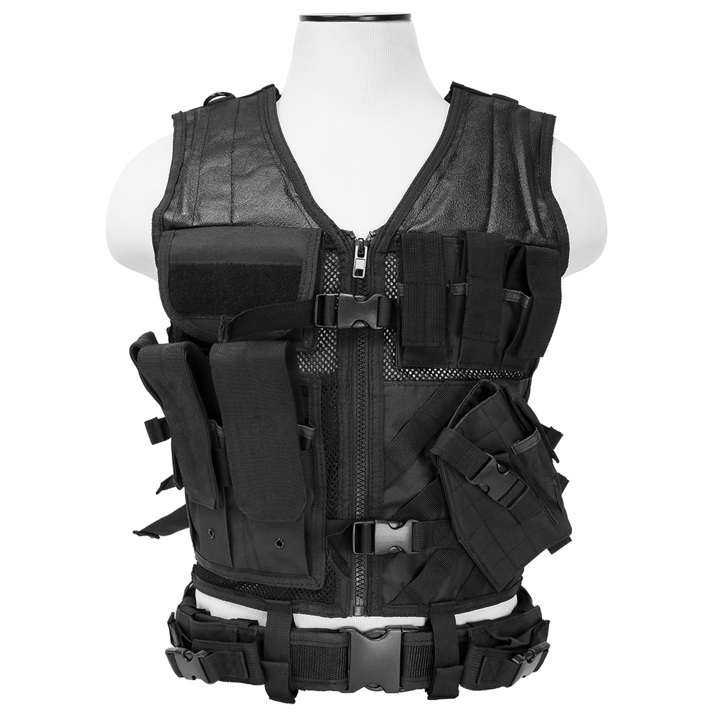Blackout Overwatch Expandable Tactical Vest - Black