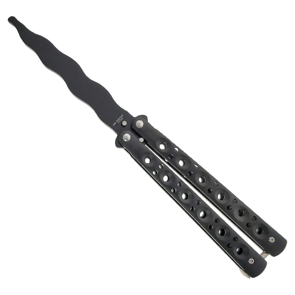 Six-Hole Vortex Balanced Butterfly Trainer - Matte Black