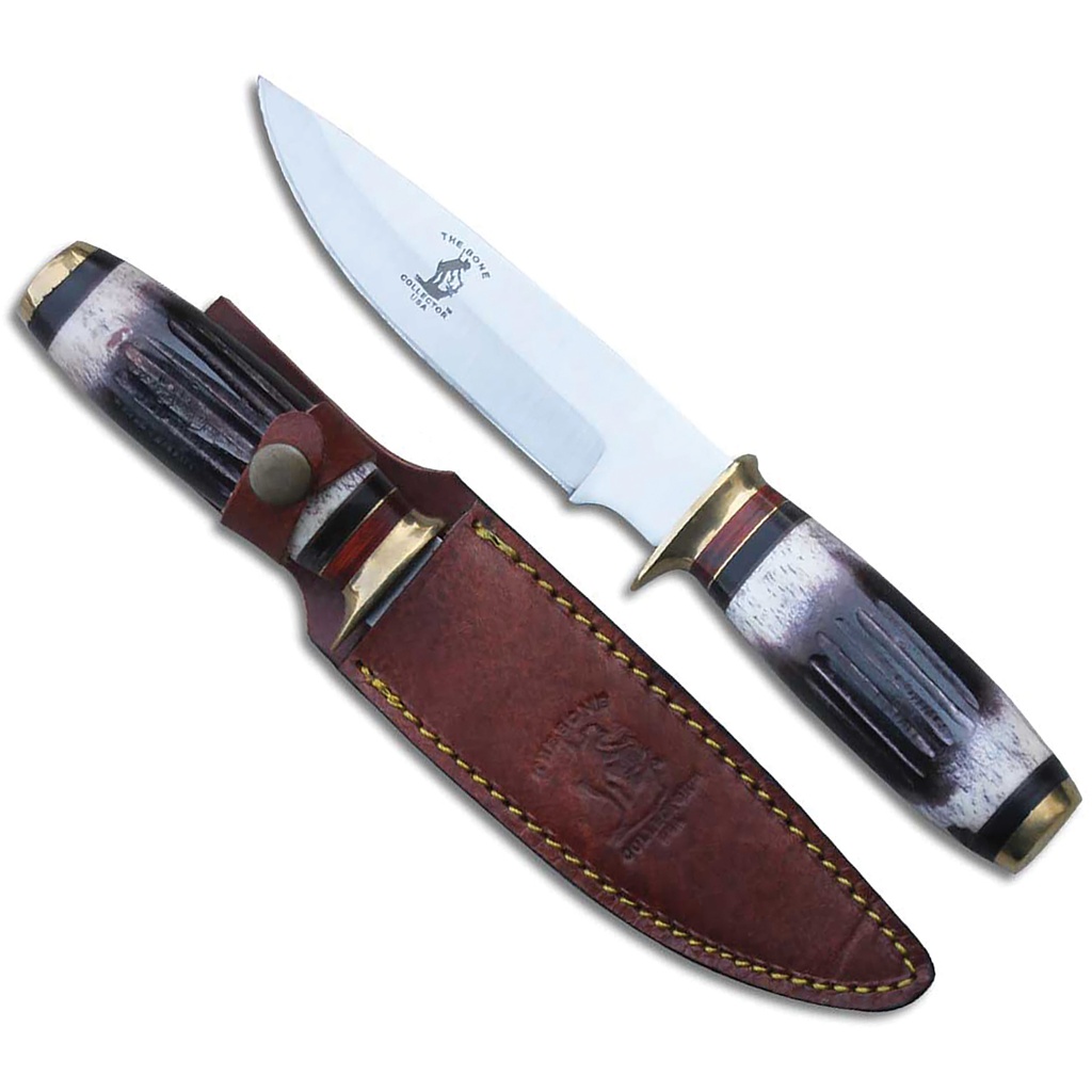 Heritage Balance Full-Tang Hunting Knife - Brown Bone