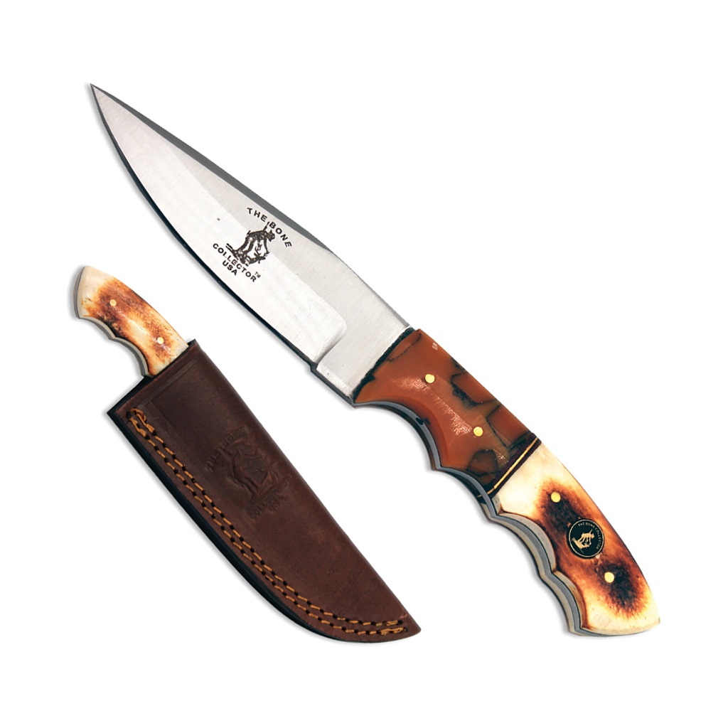 Sunfield Heritage Full-Tang Hunting Knife - Yellow Bone