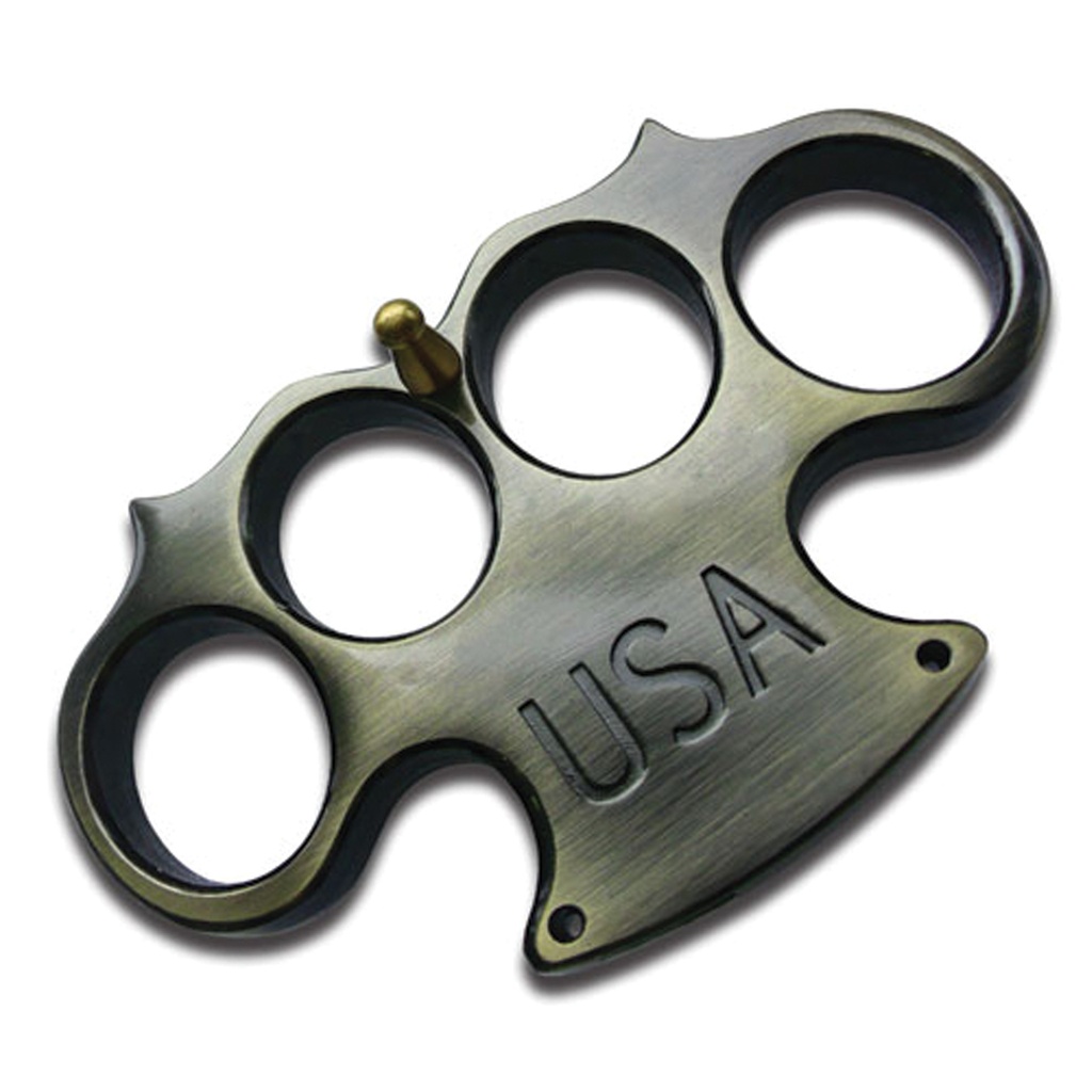 Liberty Strike USA Belt Buckle Paperweight - Antique Bronze