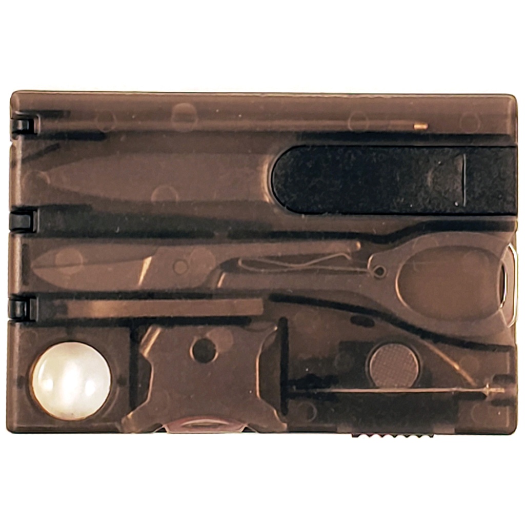 Shadow Ledger Everyday Wallet Multi-Tool Card - Black