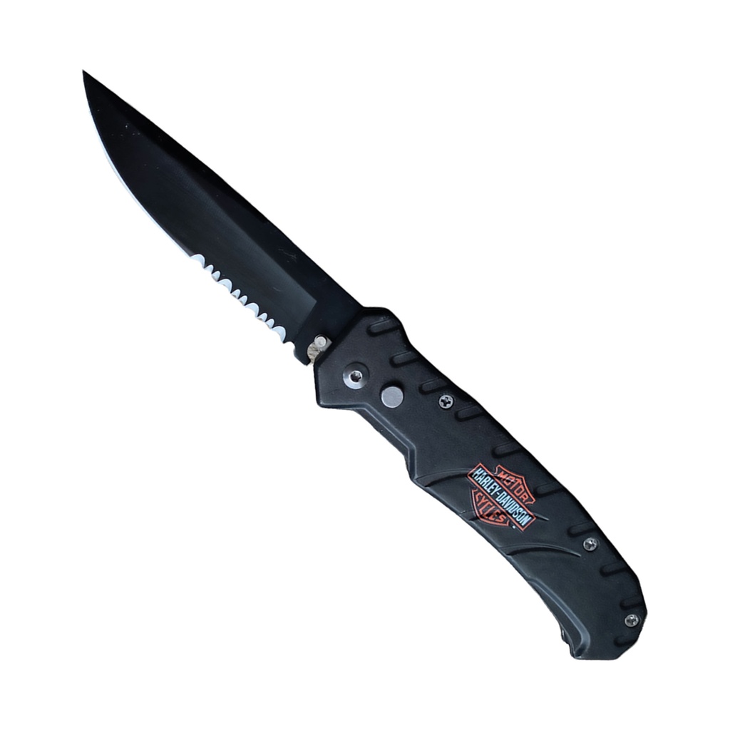 Stealth Operator Quick-Deploy Automatic Knife - Matte Black Steel