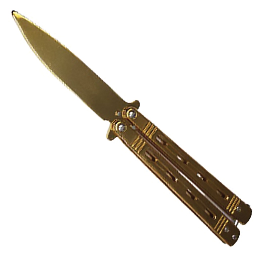 Golden Flow Precision Trainer Balisong - Gold