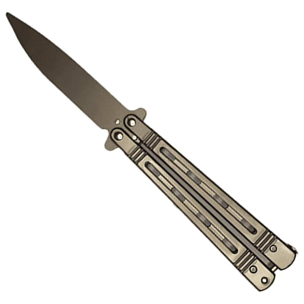 Precision Practice Butterfly Trainer Knife - Gray Steel
