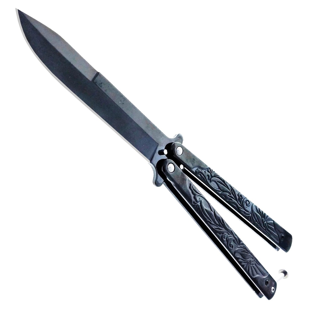 Shadow Selva Rainforest Training Butterfly Knife - Black