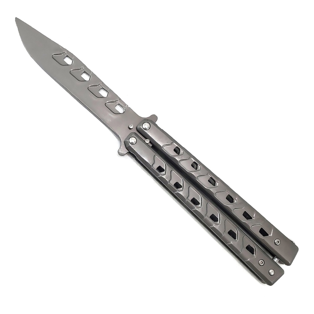 Ghost Rhythm Precision Balisong Trainer - Gray Steel