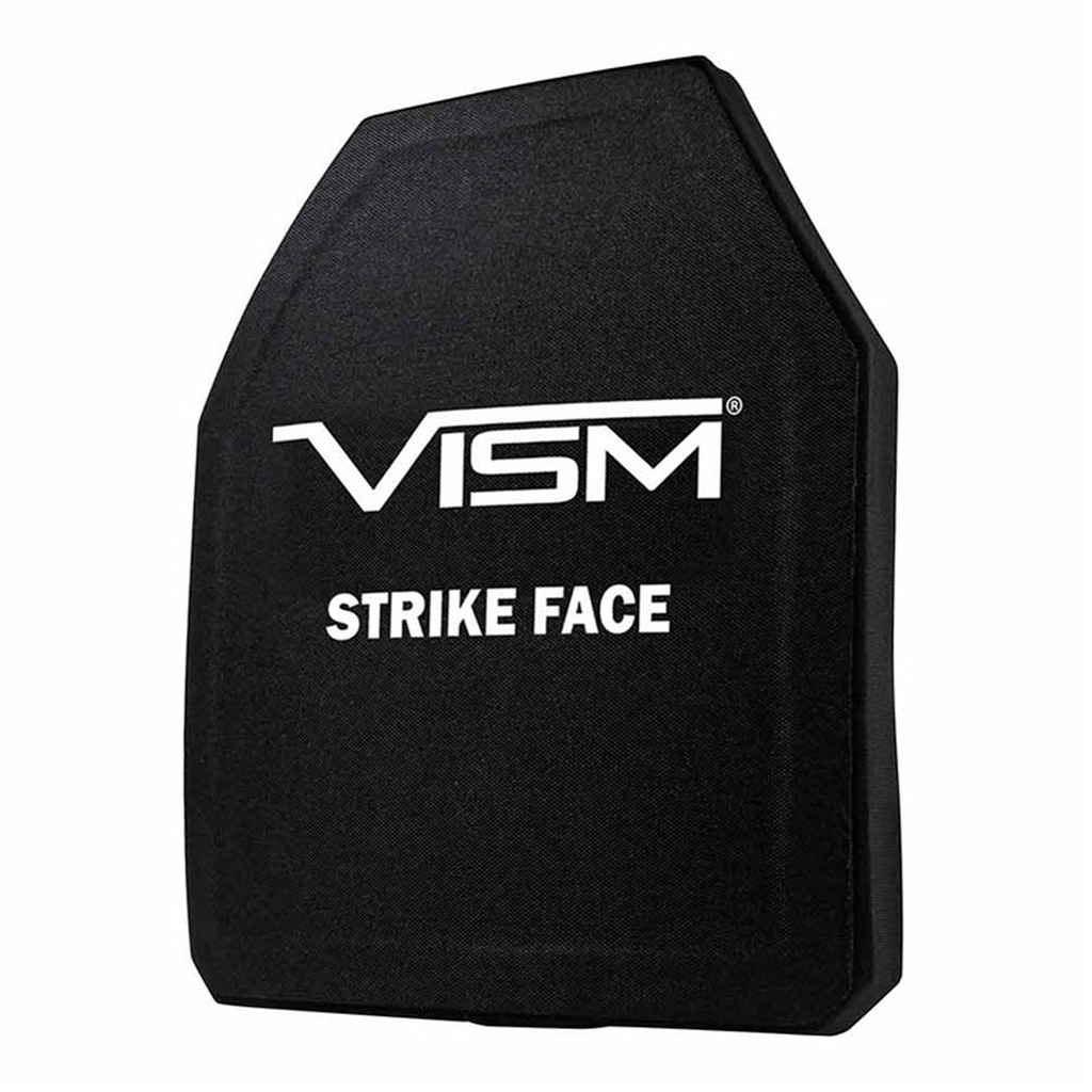 Guardian Strike Shooters Cut Armor Plate - Black Composite