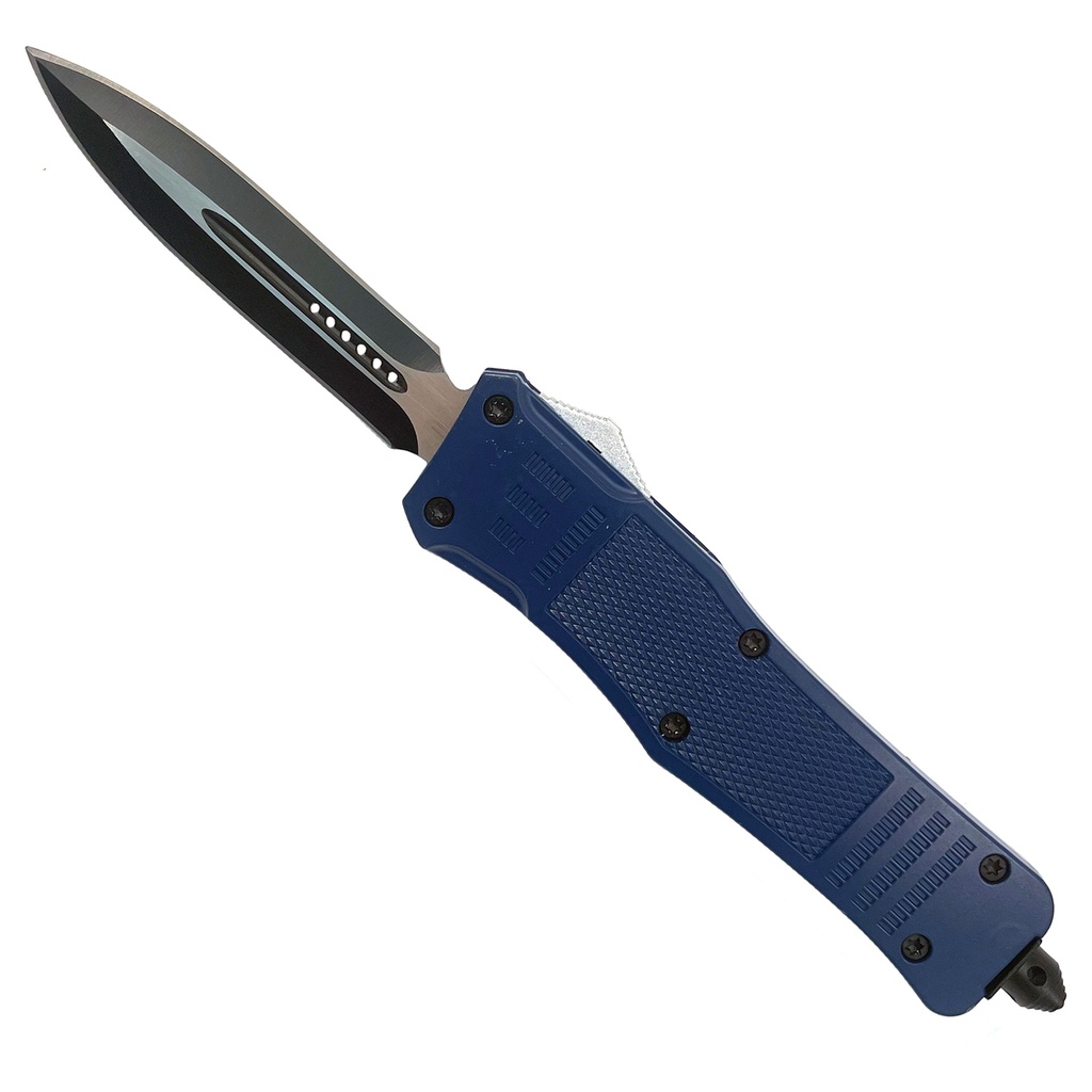 Flagship OTF Knife - Blue Clip Point