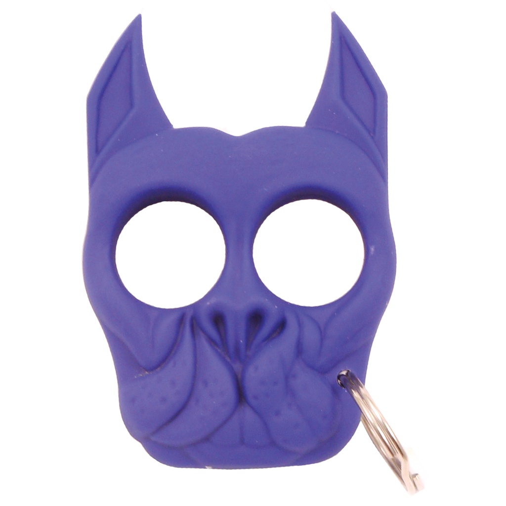 Bulldog Guardian Self Defense Keychain - Blue ABS