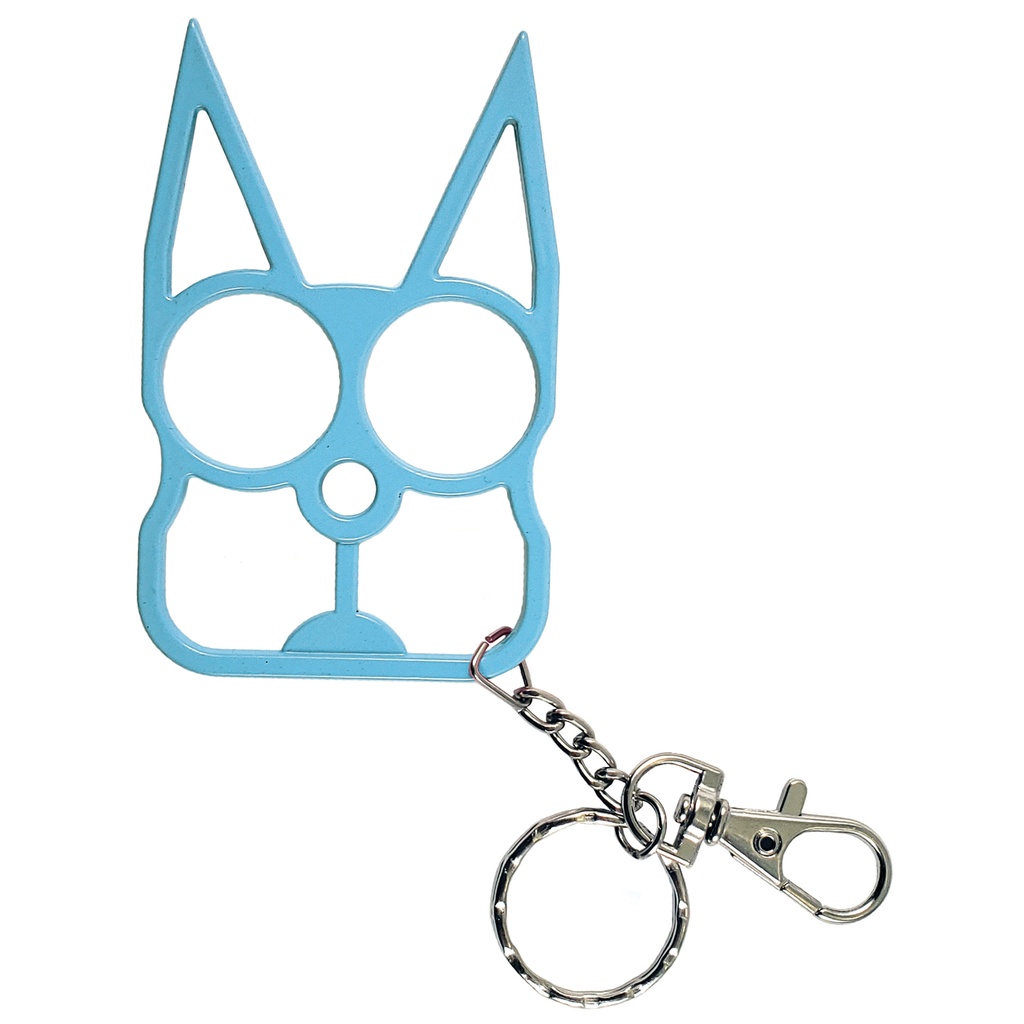 Guardian Whisker Strike Self-Defense Keychain - Sky Blue
