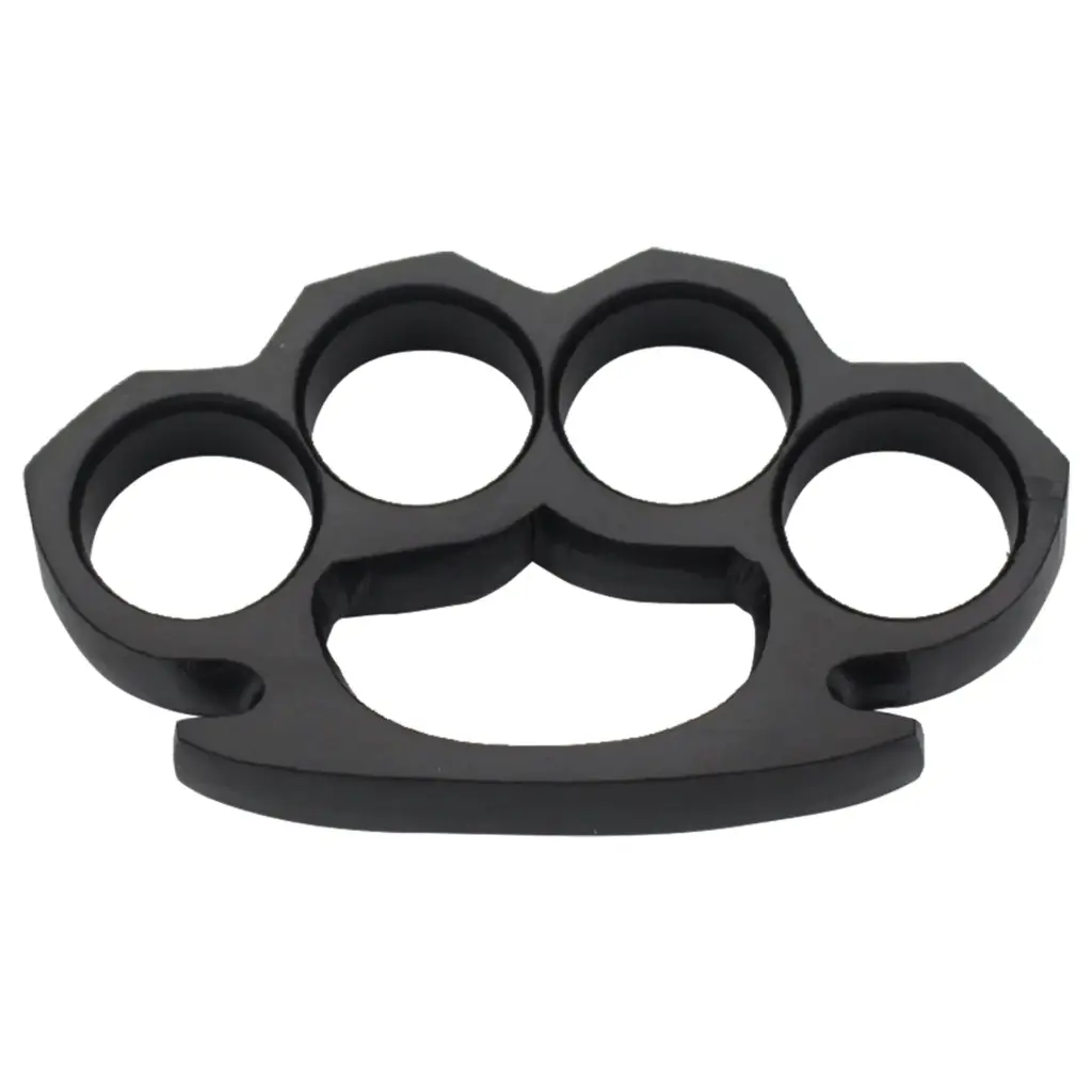 Industrial Force Control Knuckle Duster - Black Steel