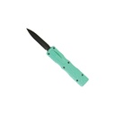 Aqua Grid Quick-Shift Mini OTF Knife - Teal