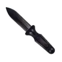 Shadow Quill Non-Metallic Letter Opener Knife - Matte Black
