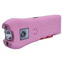 SirenStrike Squeeze-Activate Stun Gun with Alarm - Pink
