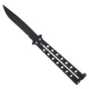 Eclipse Ventflow Balanced Butterfly Knife - Matte Black