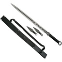 Shadowline Duo Training Ninja Sword Set - Black Cord