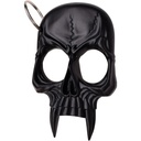 Vampire Skull Guardian Self Defense Keychain - Black Nylon