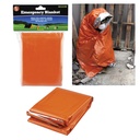 Signal Shelter Heavy-Duty Emergency Mylar Blanket - Orange
