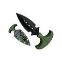 Field Operator T-Handle Push Dagger - OD Green