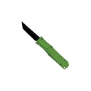 Signal Micro Quick-Deploy OTF Knife - Green Aluminum