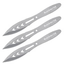 6.5IN 2PC THROWING KNIFE CH