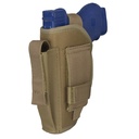 Belt Holster with Mag Pouch - Right Hand - Full To Sub-Compact Semi Auto Size - Tan