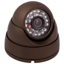 Quiet Watch Night-Vision Dome Security Camera - Grey