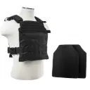 Fast Deployment Blackout Plate Carrier Armor Kit - Black