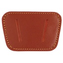 SAMPLE -Saddle Stitch Heritage Convertible Concealed Carry Holster - Tan Leather